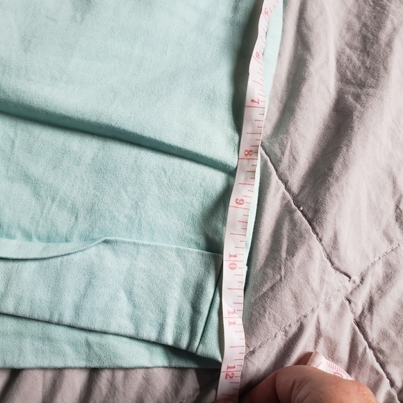 Mossimo Seafoam Green Chino Shorts Women's 2 Flat Front Summer Spring Cute EUC - Picture 7 of 8